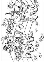coloring page My little pony